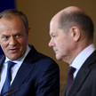 Donald Tusk i kanclerz Niemiec Olaf Scholz