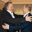 Gerard Depardieu i Władimir Putin