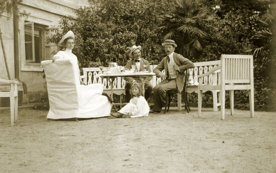 Mała wieś w 1908 roku