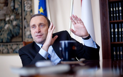 Minister Grzegorz Schetyna
