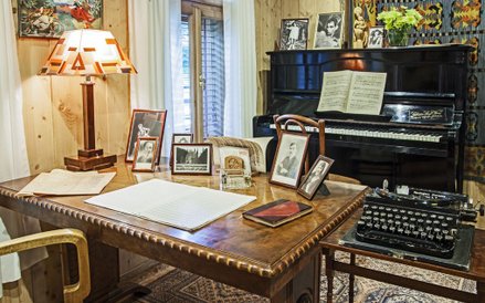 Muzeum biograficzne Karola Szymanowskiego w willi Atma w Zakopanem - gabinet