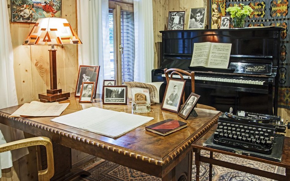 Muzeum biograficzne Karola Szymanowskiego w willi Atma w Zakopanem - gabinet