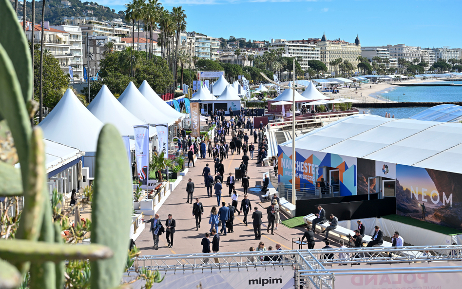 MIPIM w Cannes. Raz do roku świątynia branży filmowej gości śmietankę światowego rynku nieruchomości