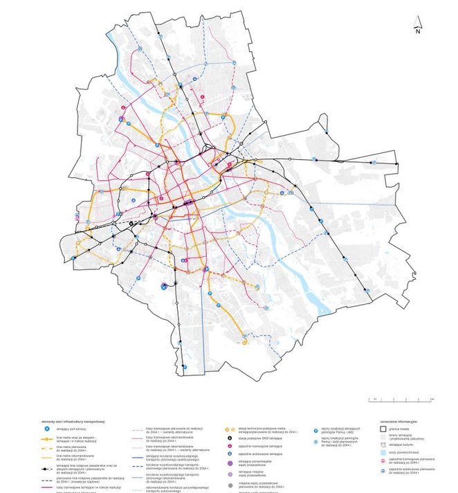 Przewidywany przebieg nowej linii tramwajowej