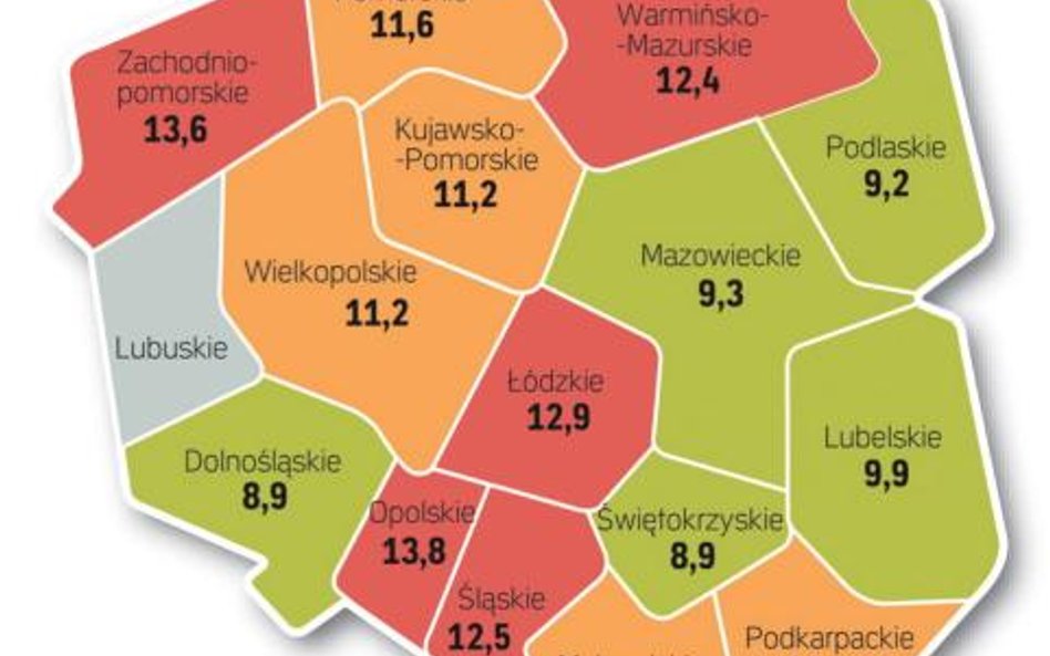 Najwięcej osób może mieć problemy z bezpłatnym leczeniem w województwie opolskim, a najmniej w święt