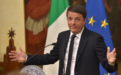 Premier Włoch Matteo Renzi