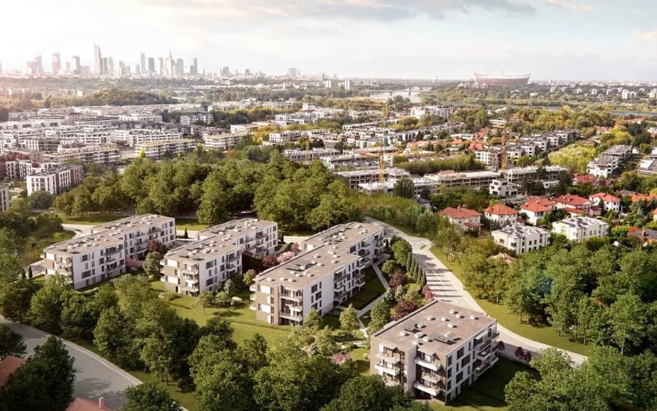 Zielono Mi, inwestycja spółki Ronson na warszawskim Mokotowie.