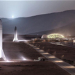 W przygotowaniach do kolonizacji Marsa najbardziej zaawansowana jest firma SpaceX Elona Muska (na zd