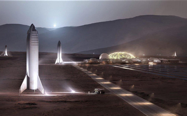 Musk twierdzi, że SpaceX doleci na Marsa przed 2030