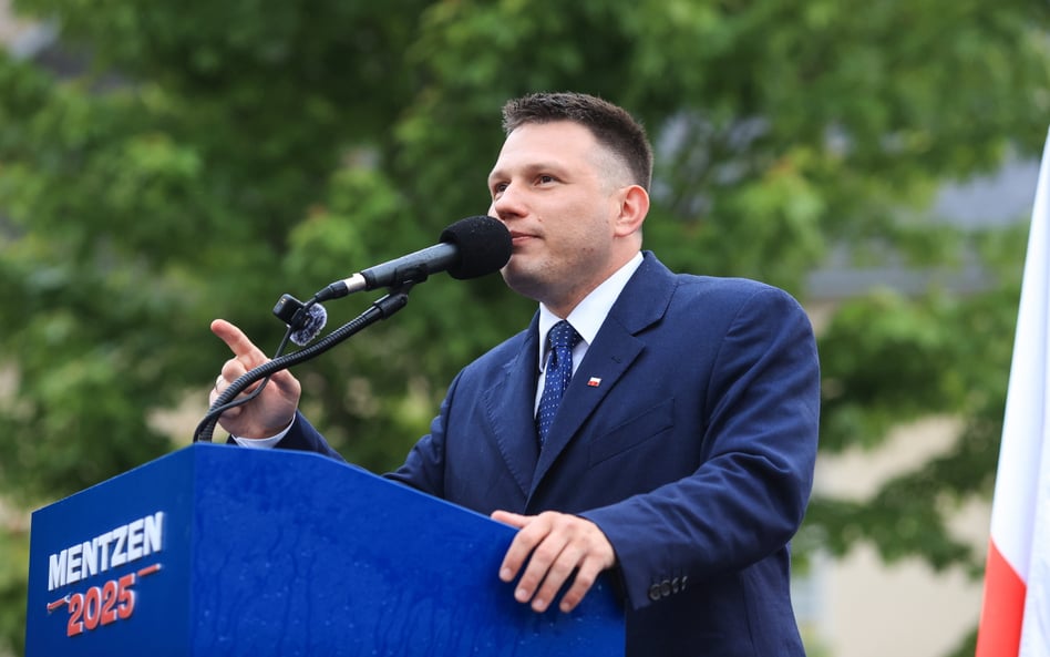 Sławomir Mentzen, kandydat Konfederacji