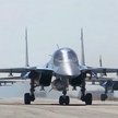 Rosyjskie samoloty Su-34 w bazie pod Latakią szykują się do powrotu do Rosji