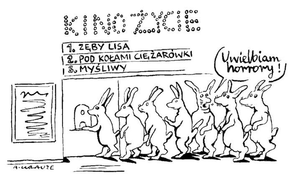 Komentarz rysunkowy. Kino Życie