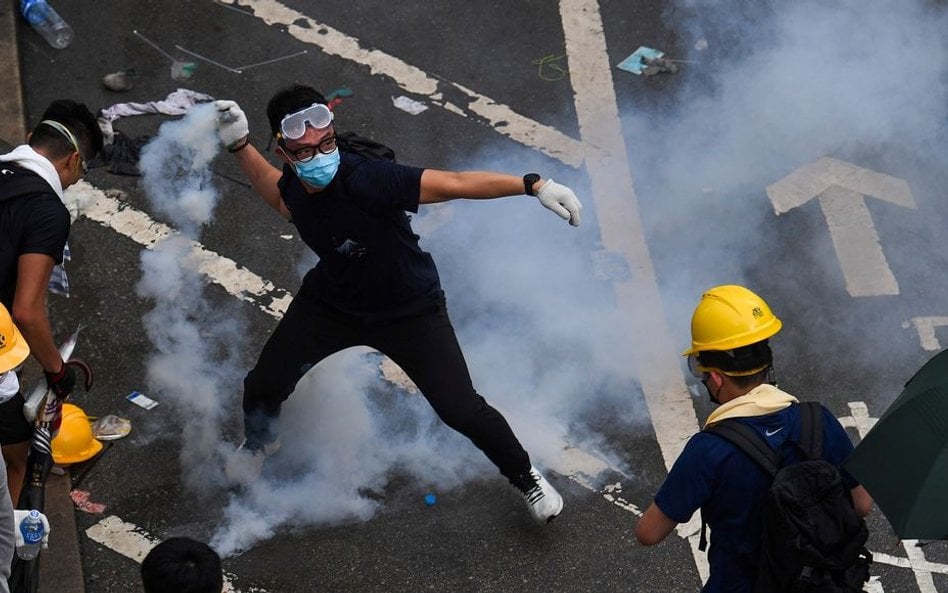 Hongkong: młodzi napędzają protest