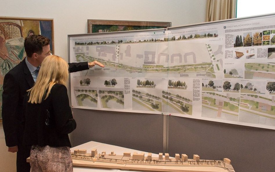 Projekt Polsko-Niemieckich Ogrodów w Parku Skaryszewskim