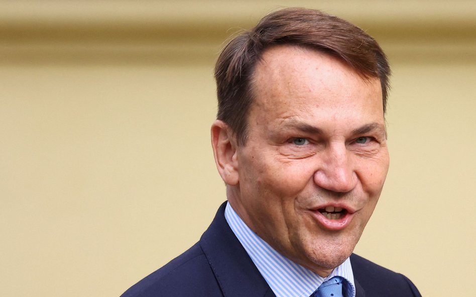 Minister spraw zagranicznych Radosław Sikorski