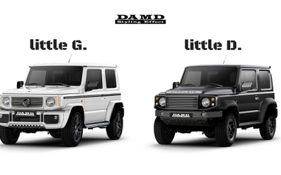 Suzuki Jimny jako Mercedes G i Land Rover