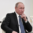 Thomas Bach, szef MKOl, na spotkaniu z Władimirem Putinem w lipcu 2018 roku