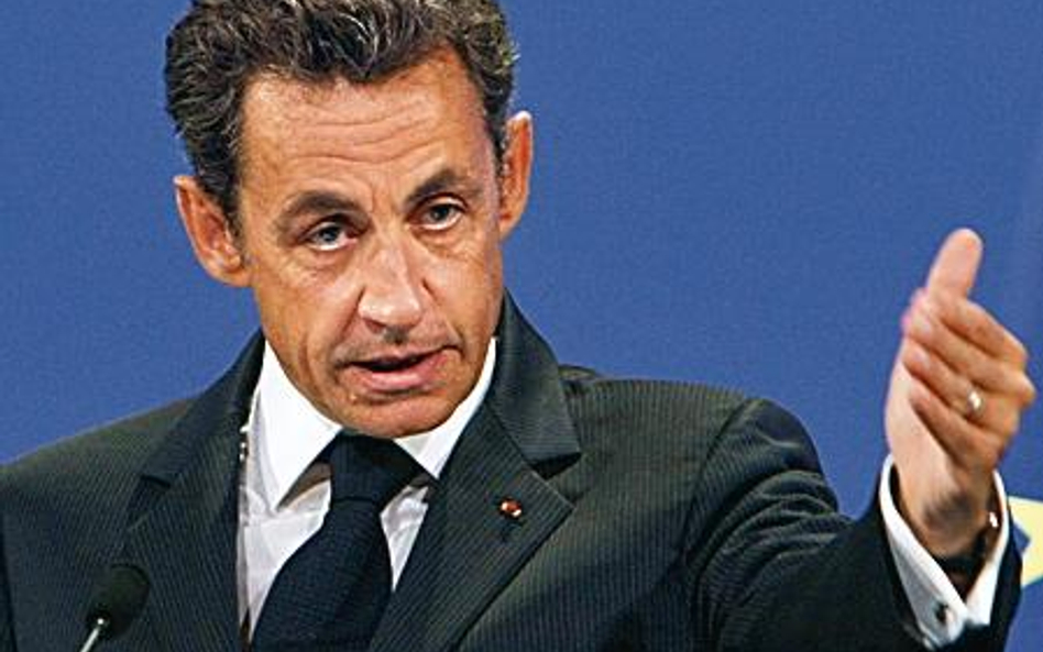 Prezydent Francji Nicolas Sarkozy popiera rządowy pakiet reform emerytalnych