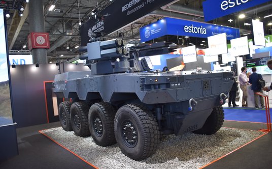 Havoc 8x8 to propozycja niewielkiej, lecz prężnie rozwijającej się firmy Milrem Robotics, wywodzącej