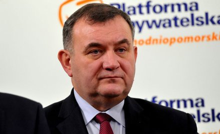 Poseł Gawłowski nie pozwala na wejście do domu w Koszalinie