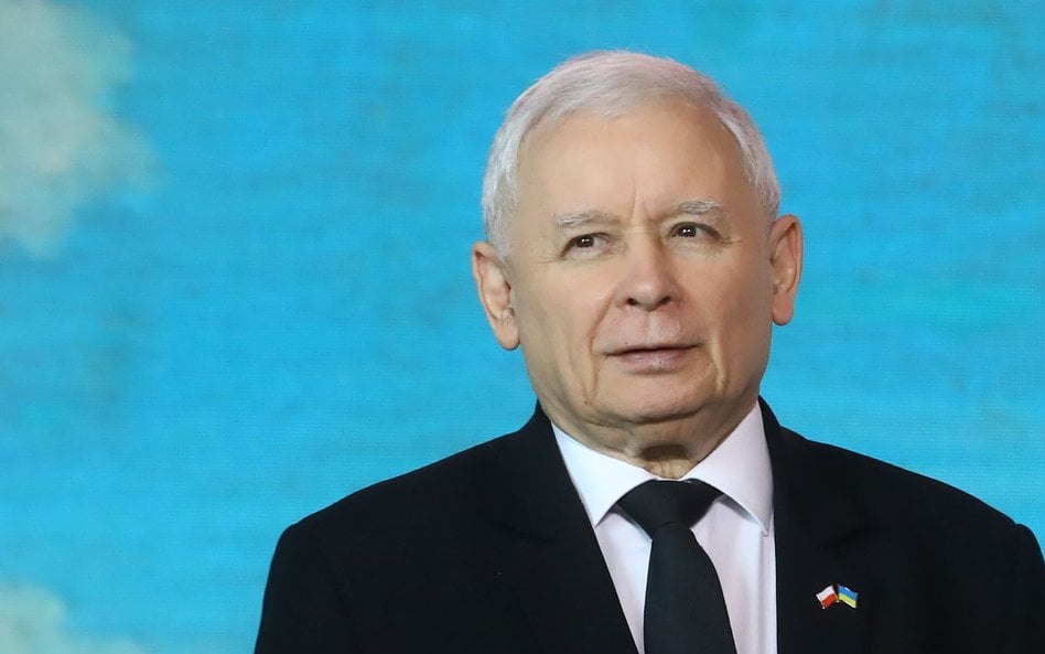 Prezes PiS Jarosław Kaczyński