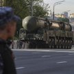 RS-24 Jars, rosyjski pocisk balistyczny dalekiego zasięgu klasy ICBM, zaprezentowany podczas przygot