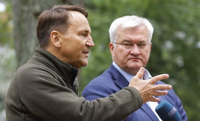 Słowa Sikorskiego na konferencji w Kijowie poszły w świat, Kreml już zareagował