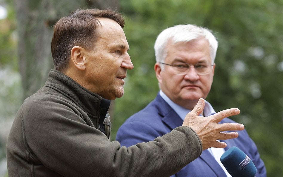 Słowa Sikorskiego na konferencji w Kijowie poszły w świat, Kreml już zareagował