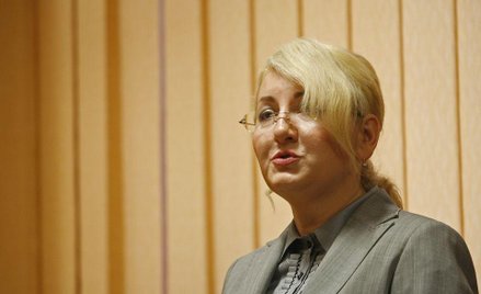 Beata Sawicka w sądzie w 2009 roku