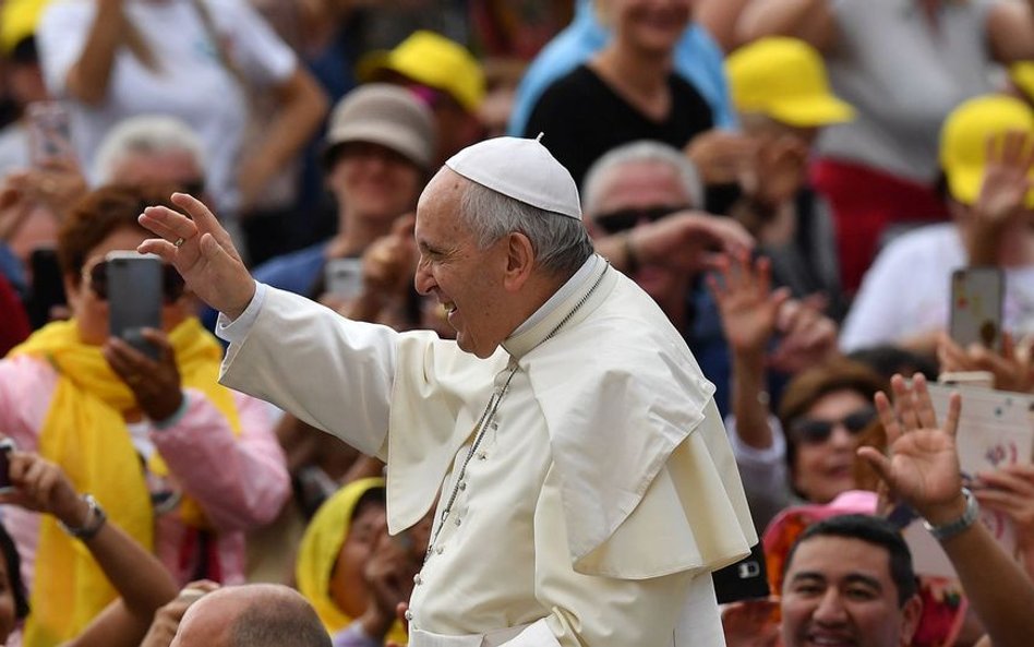 Tomasz Komenda spotkał się z papieżem Franciszkiem