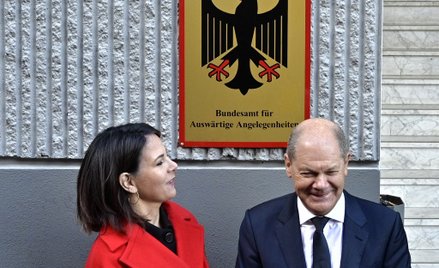 Annalena Baerbock i Olaf Scholz