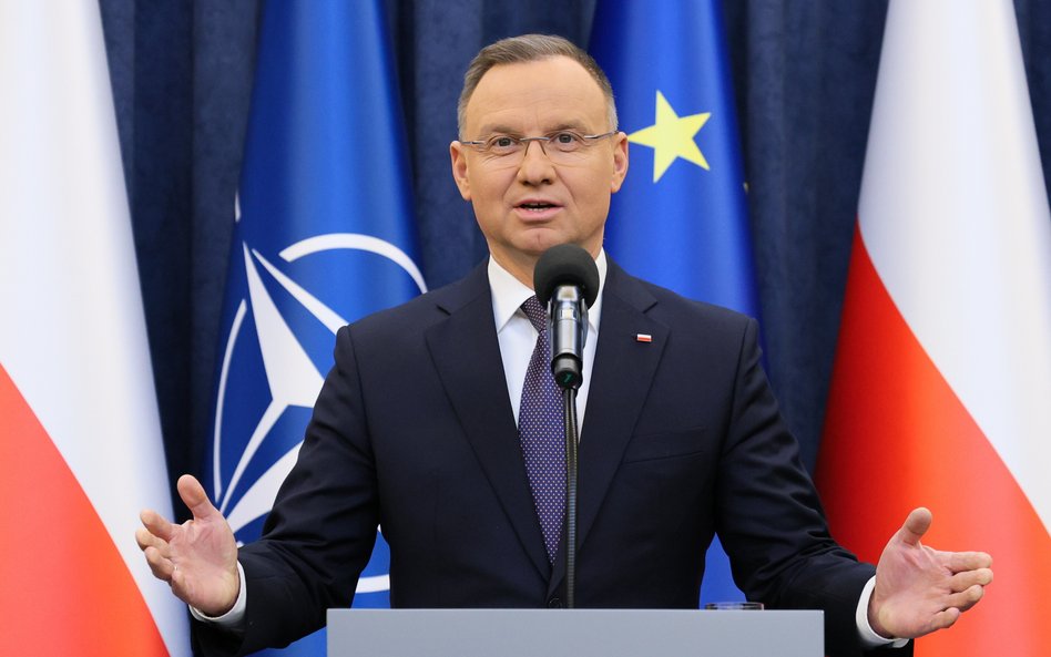 „Nie wiem, czy Ukraina odzyska Krym”. Prezydent Andrzej Duda wyjaśnił, co miał na myśli