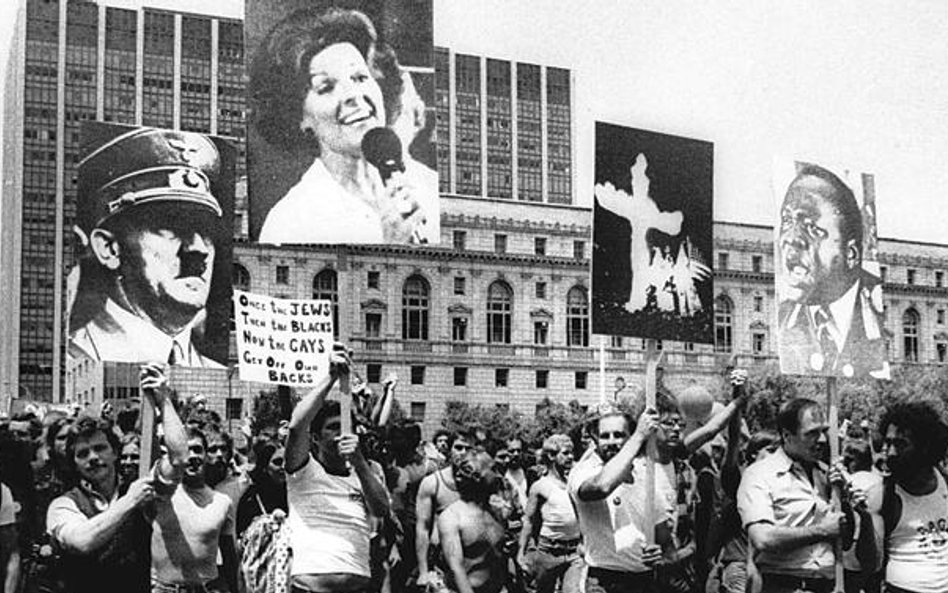 Kiedyś Żydzi, potem Murzyni, teraz geje, marsz w San Francisco w 1977 r.