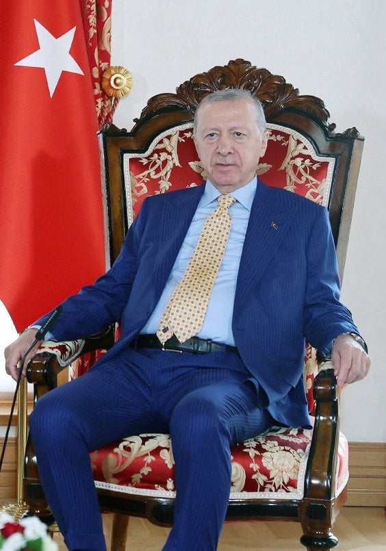 Prezydent Turcji Recep Tayyip Erdoğan