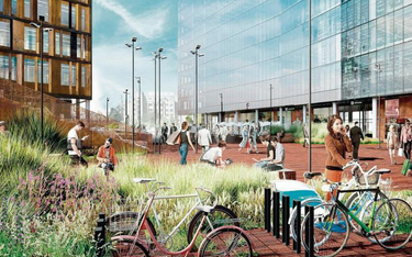 Elementem projektu Brama Miasta ma być atrakcyjna przestrzeń publiczna.