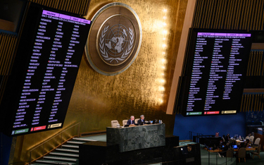 Głosowanie na forum ONZ nad rezolucją potępiającą rosyjskie aneksje