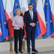 Ursula von der Leyen i premier Mateusz Morawiecki, 2 czerwca b.r. w KPRM