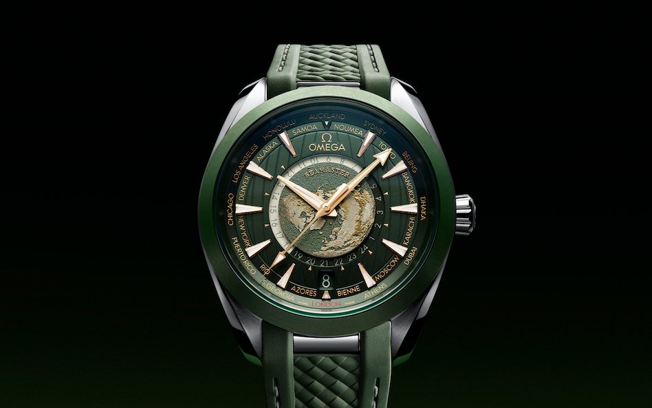 Omega Seamaster Aqua Terra Worldtimer.