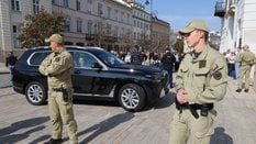 Rosyjskie drony przy granicy Polski. Karol Nawrocki spotka się z szefem MON