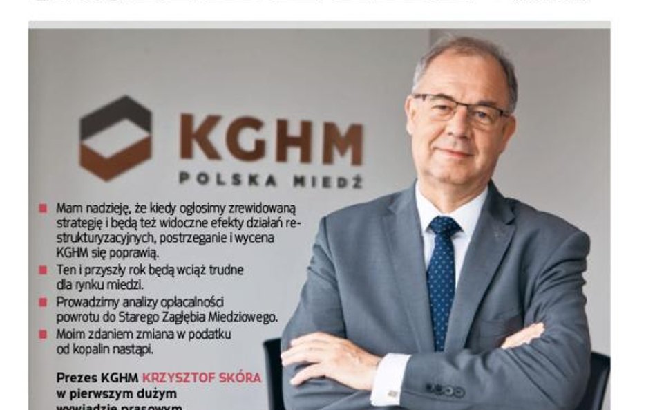 Okładka wekendowego "Parkietu"