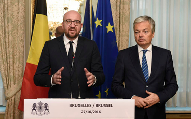 Premier Belgii Charles Michel i minister spraw zagranicznych Didier Reynders informują, że jest belg