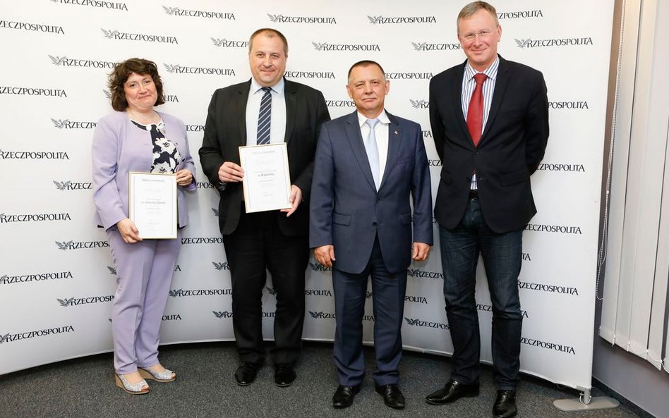 Ewa Słabęcka (US w Jeleniej Górze), Radosław Słoniewski (I US w Radomiu), Marian Banaś, Bogusław Chr