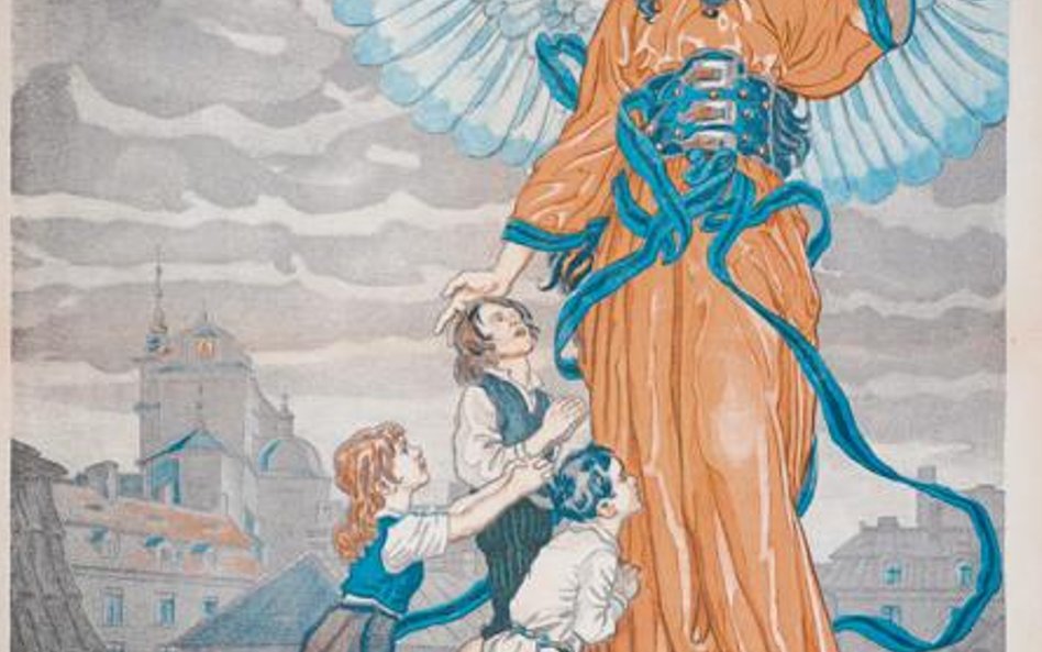 1,6 tys. zł kosztuje plakat z pierwszej wojny światowej „Ratujcie dzieci”