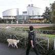 Widok na siedzibę Europejskiego Trybunału Praw Człowieka
