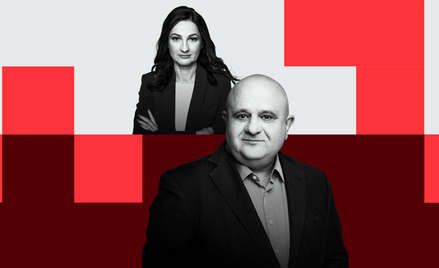 Marzena Tabor-Olszewska, zastępczyni redaktora naczelnego oraz Jerzy Haszczyński, kierownik działu z