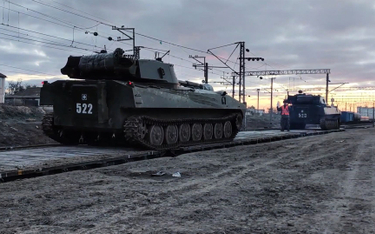 Rosyjskie czołgi na Białorusi