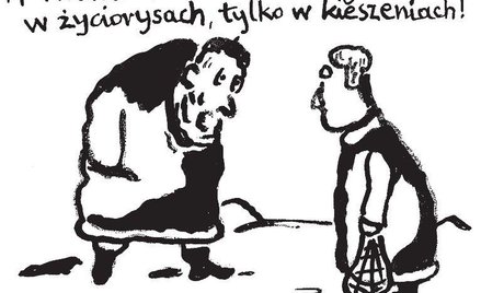 Komentarz rysunkowy. Nikt nam nie chce grzebać w życiorysach