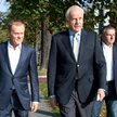 Donald Tusk, Andrzej Olechowski i Paweł Graś