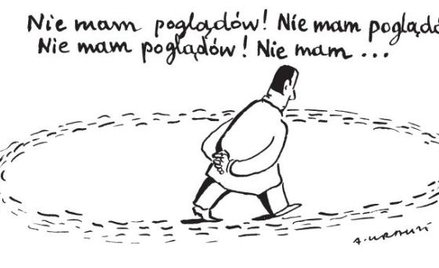 Komentarz rysunkowy. Nie mam poglądów