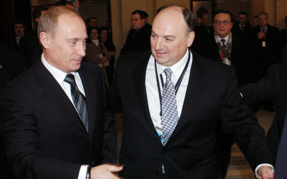 Władimir Putin i Wiaczesław Mosze Kantor w 2005 r.